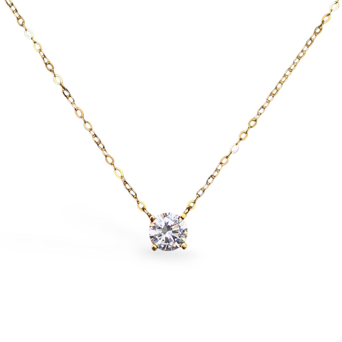 Everyday Solitaire Necklace